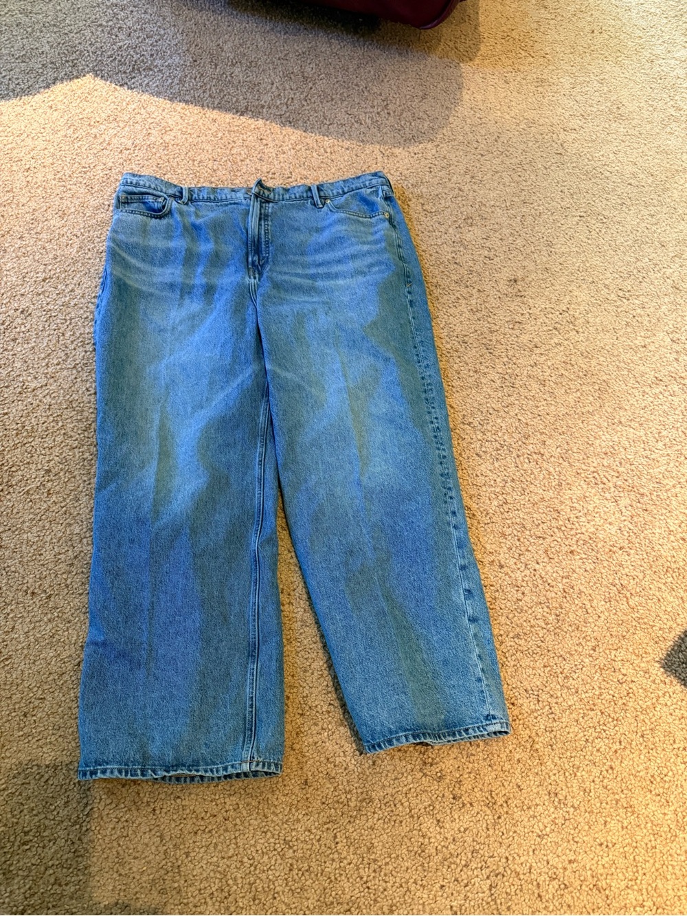 Good American size 18 low Rise baggy jeans